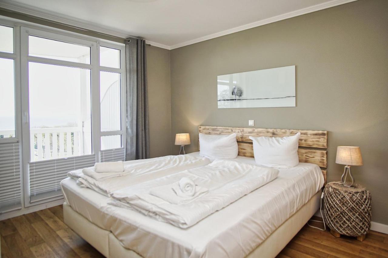 Mit Meerblick Und Balkon, Gratis Nutzung Vom Ahoi Erlebnisbad Und Sauna In Sellin - Meeresblick Fewo 25 Goehren  Exteriör bild